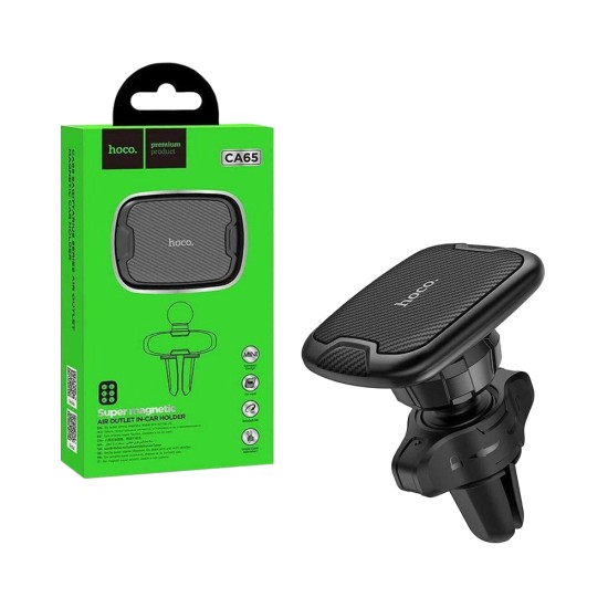 Soporte para Teléfono de Coche Magnético Hoco CA65 Sagittarius para Salida de Aire Negro